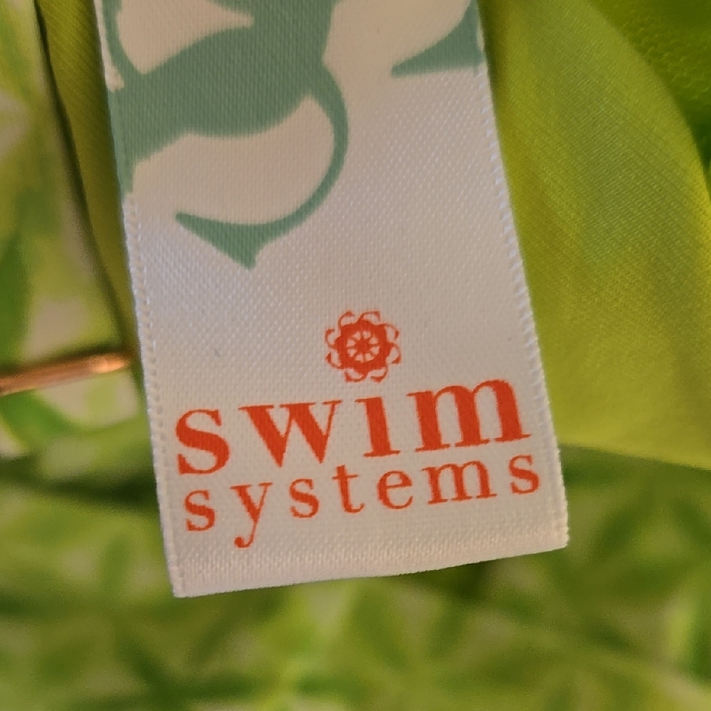 Green Patterned Bikini Top - Picture 5 of 5